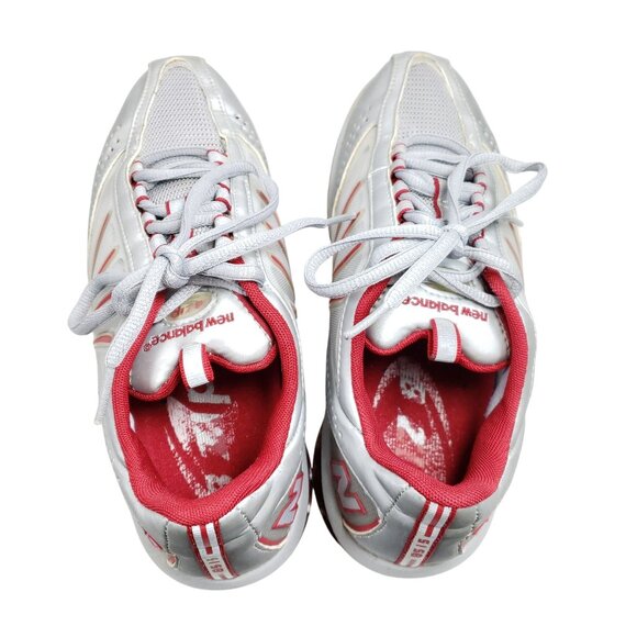 New Balance Women's Size 7.5 Running Shoes Gray Mesh - Picture 7 of 9